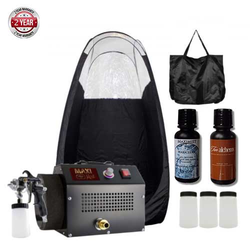 MaxiMist™ Ultra Pro Sunless Spray Tanning Kit - Heavy Duty (1 Pro Gun)