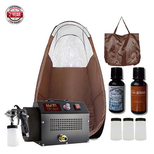 MaxiMist™ Ultra Pro Sunless Spray Tanning Kit - Heavy Duty (1 Pro Gun)