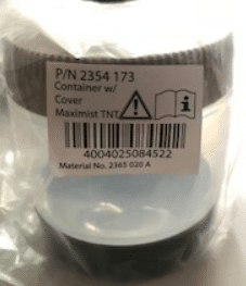 MaxiMist Allure Xena Solution Cups w Lid (Narrow Mouth Black Bottom) - p/n: 2354 173