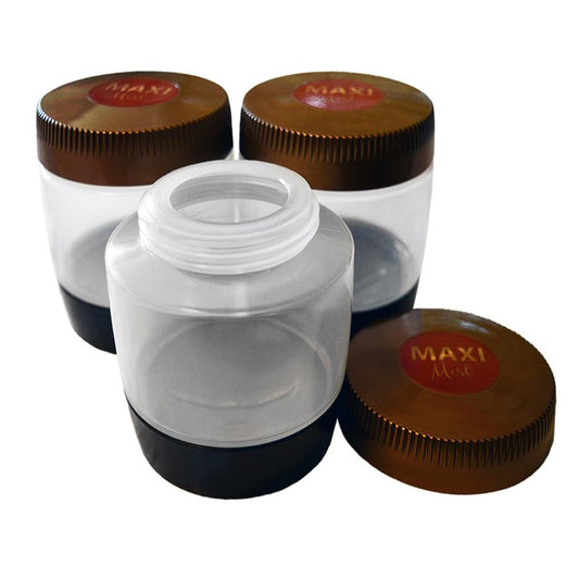 MaxiMist Allure Xena Solution Cups w Lid (Narrow Mouth Black Bottom) - p/n: 2354 173