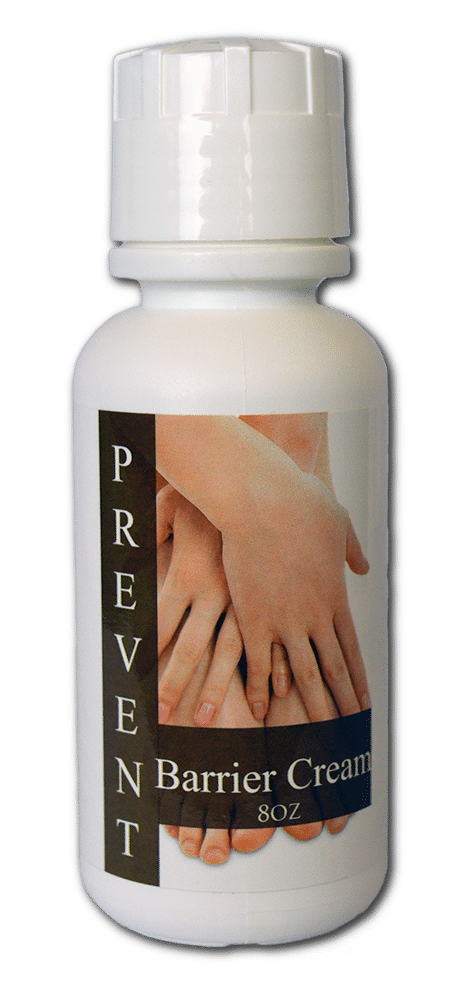 Spray Tanning Starter Pack - 8 oz Barrier, 8 oz Prep, 25 Pair Black Foot Pads, 12 Nose Filters