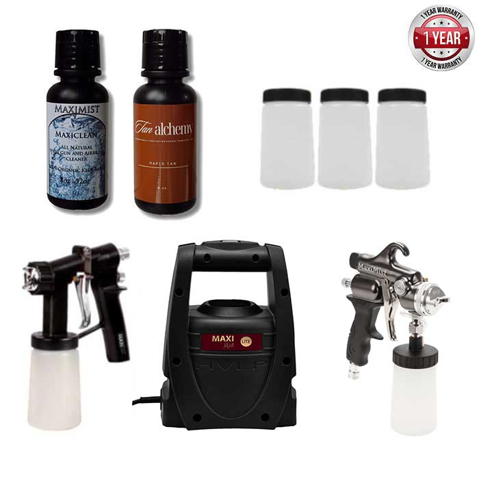 Maximist Elite Lite Pro Plus HVLP Tanning System