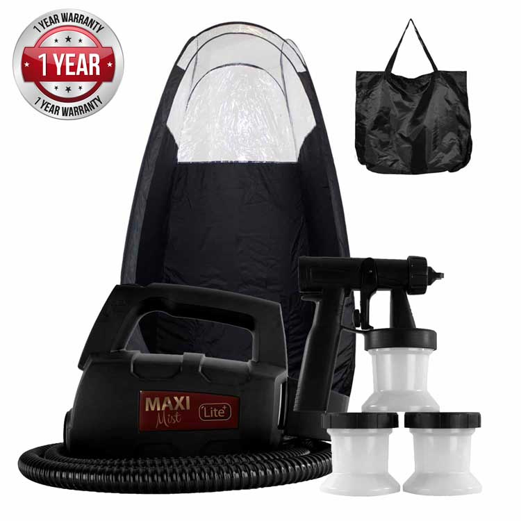 MaxiMist™ Lite Plus Spray Tanning Kit w tent