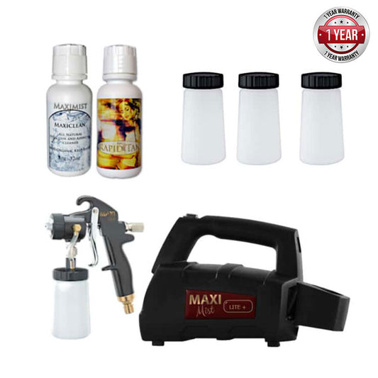 MaxiMist™ Lite Plus Pro Sunless Spray Tanning System (1 Pro Gun)