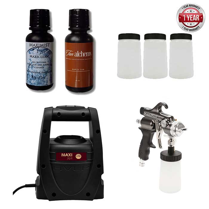 Maximist Elite Lite Pro HVLP Tanning System
