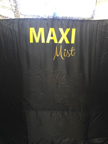 Pop Up Tan Tent Custom Logo