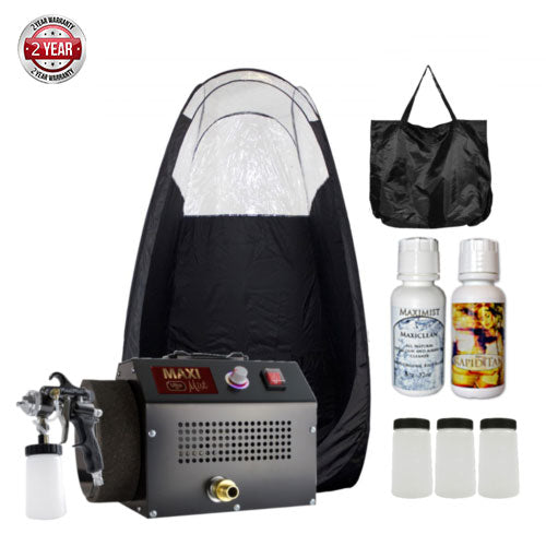 MaxiMist™ Ultra Pro Sunless Spray Tanning Kit - With Black Tent