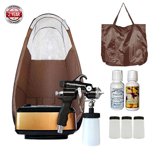 MaxiMist® Allure Pro Sunless Spray Tanning System with Brown Tent